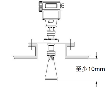 高頻脈沖雷達(dá)液位計安裝注意事項(xiàng)（附圖）